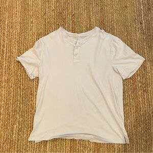 GAP Light Gray Henley Shirt